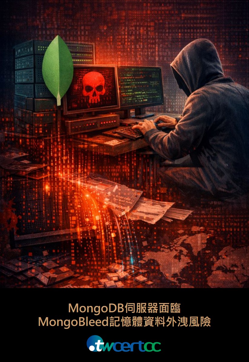 MongoDB伺服器面臨MongoBleed記憶體資料外洩風險