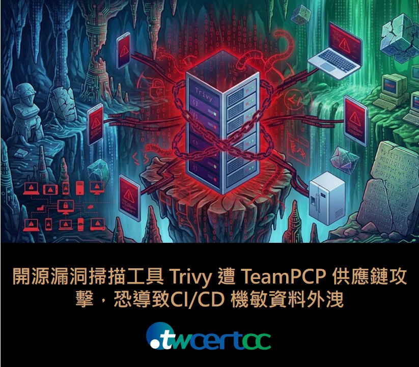開源漏洞掃描工具 Trivy 遭 TeamPCP 供應鏈攻擊
