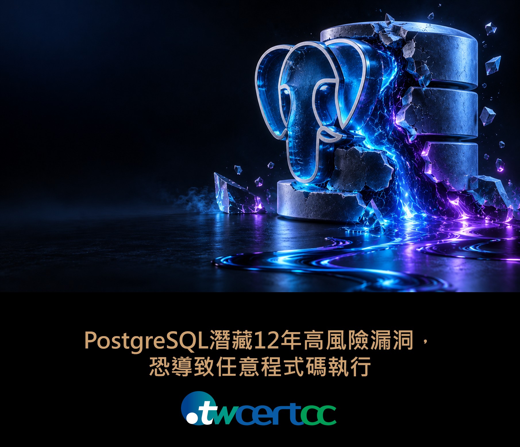PostgreSQL潛藏12年高風險漏洞,恐導致任意程式碼執行